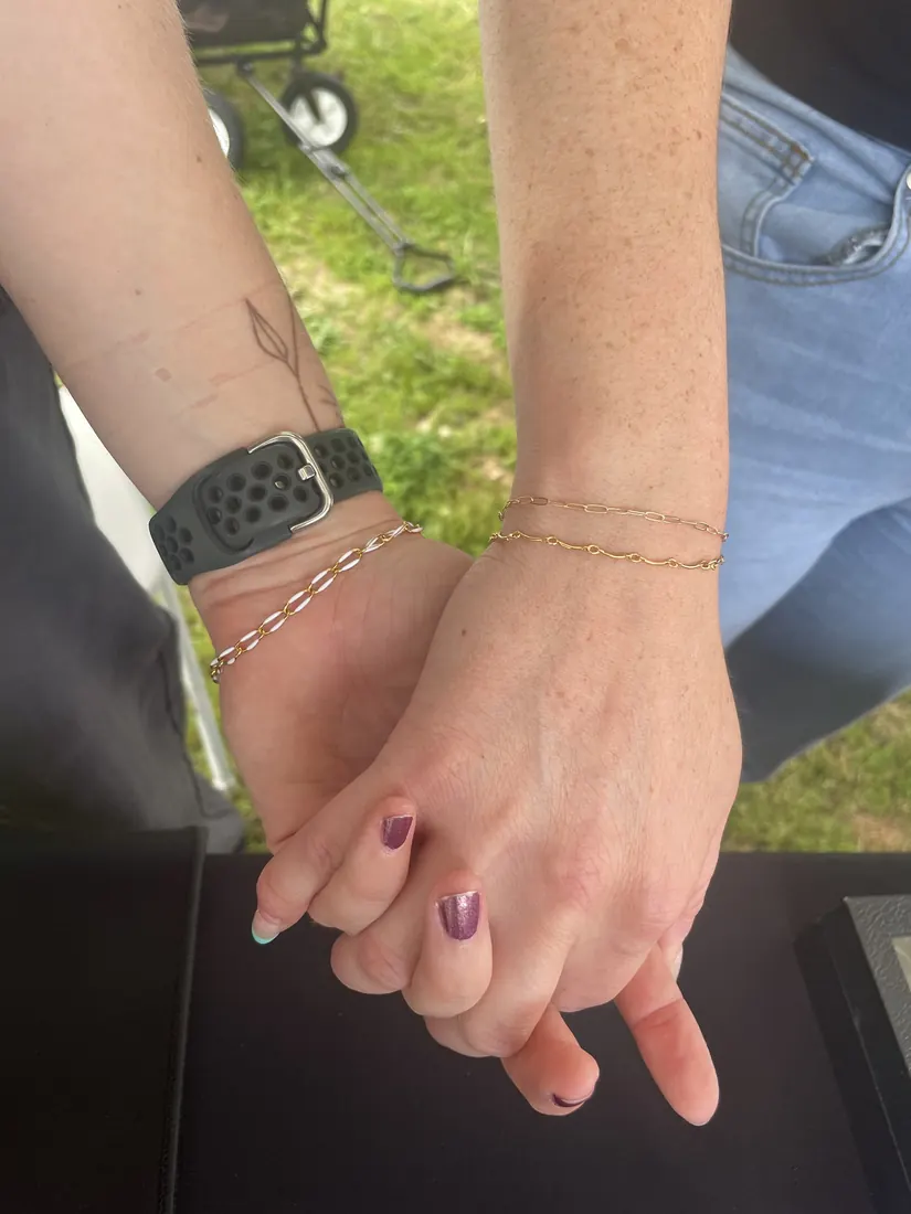 Matching friendship bracelets